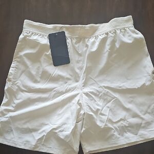 Fabletics Classic White Men's Athletic Shorts